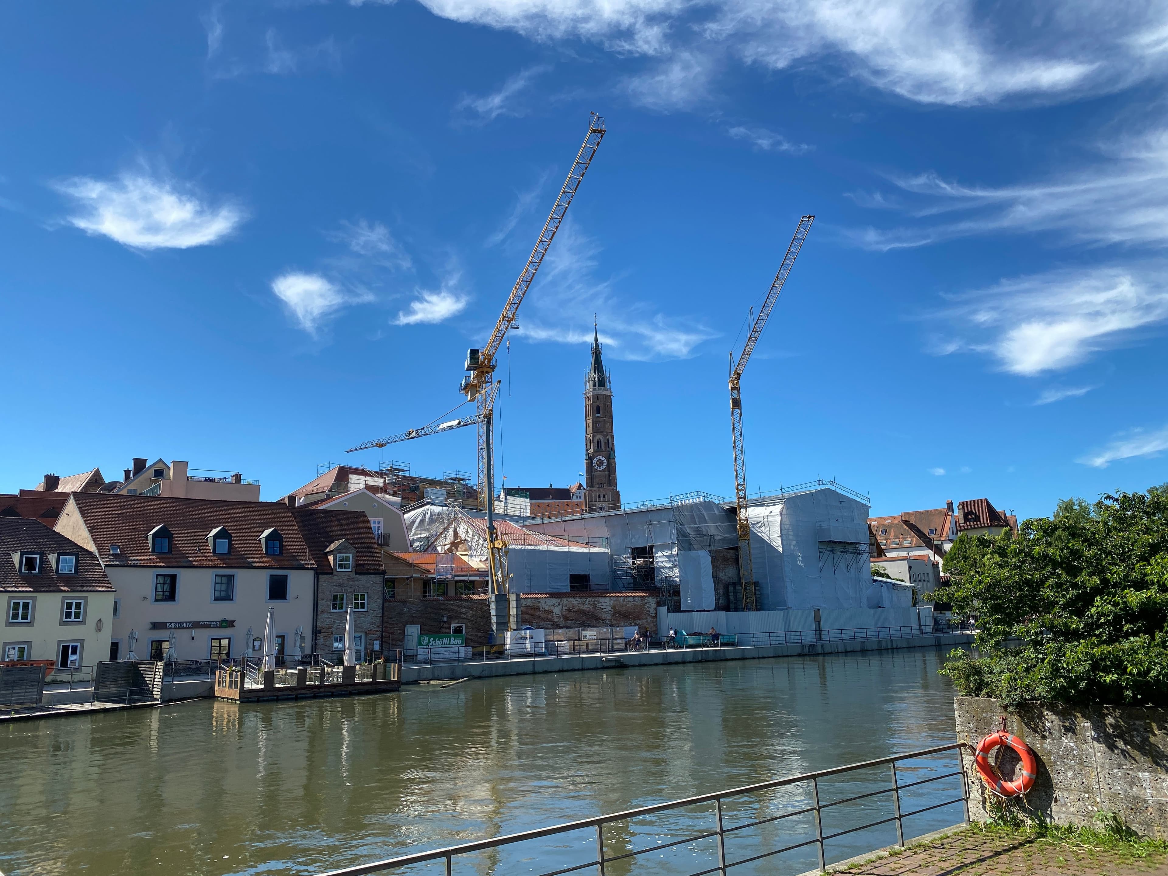 Sanierung Stadtresidenz Landshut mit Hofstallung